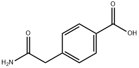 4-(2-amino-2-oxoethyl)benzoic acid,52787-17-4,结构式