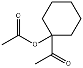 1-acetylcyclohexyl acetate Struktur