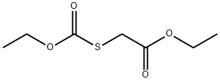 2-((乙氧羰基)硫代)乙酸乙酯, 52790-15-5, 结构式