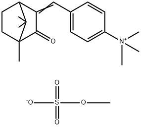 樟脑苯扎铵甲基硫酸盐, 52793-97-2, 结构式