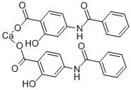 calcium benzamidosalicylate  Struktur