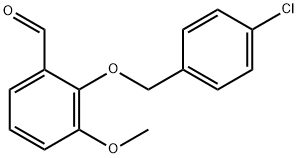 2-[(4-CHLOROBENZYL)OXY]-3-METHOXYBENZALDEHYDE|2-(4-氯苄基)氧基-3-甲氧基-苯甲醛