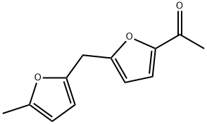 2-Acetyl-5-(5-methylfurfuryl)furan 结构式