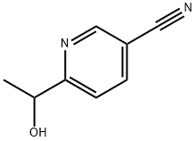 3-Pyridinecarbonitrile, 6-(1-hydroxyethyl)- (9CI) Structure
