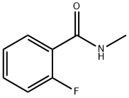 2-氟-N-甲基苯甲酰胺 结构式
