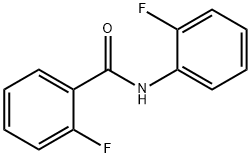 2-Fluoro-N-(2-fluorophenyl)benzaMide, 97% Structure