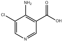 4-Amino-5-chloronicotinic acid Structure