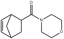 4-(Bicyclo[2.2.1]hept-5-en-2-ylcarbonyl)morpholine Structure