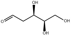 2-脱氧-D-苏式戊糖,5284-18-4,结构式