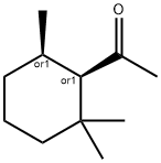cis-1-(2,2,6-trimethylcyclohexyl)ethanone Struktur