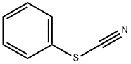 (苯基巯基)甲腈, 5285-87-0, 结构式