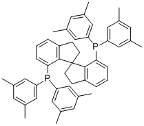 (S)-(-)-7,7'-BIS[DI(3,5-DIMETHYLPHENYL)PHOSPHINO]-2,2',3,3'-TETRAHYDRO-1,1'-SPIROBIINDANE|(S)-7,7'-双[二(3,5-二甲基苯基羟亚磷基))-1,1'-螺二氢茚