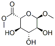 alpha-L-Glucopyranosiduronic acid, methyl, methyl ester (9CI) Structure