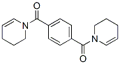 1,1'-(1,4-フェニレンジカルボニル)ビス(1,2,3,4-テトラヒドロピリジン) 化学構造式