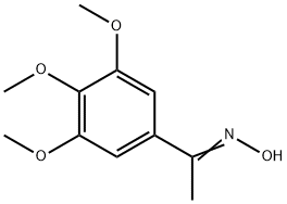 3',4',5'-Trimethoxyacetophenone oxime Structure