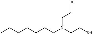 N-庚基二乙醇胺, 52891-01-7, 结构式
