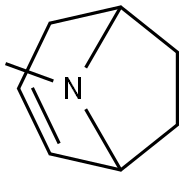8-Methyl-8-azabicyclo[3.2.1]oct-2-ene Structure