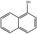 1-ナフタレンチオール 化学構造式