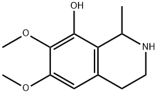 529-58-8 [R,(-)]-1,2,3,4-Tetrahydro-6,7-dimethoxy-1-methylisoquinolin-8-ol