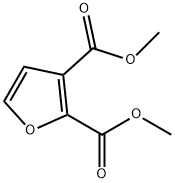 2,3-furandicarboxylic acid dimethyl ester Struktur