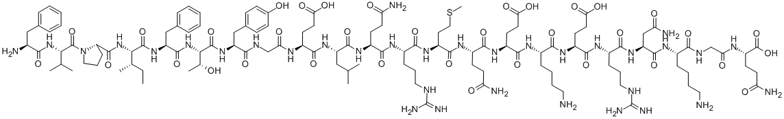 胃动素 结构式