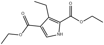Diethyl 3-ethyl-1H-pyrrole-2,4-dicarboxylate, 52921-22-9, 结构式