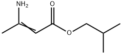 3-AMINO-2-BUTENOICACIDISOBUTYLESTER Structure