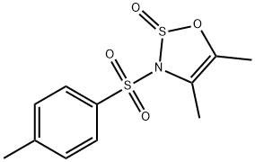 4,5-Dimethyl-3-[(4-methylphenyl)sulfonyl]-3H-1,2,3-oxathiazole 2-oxide|