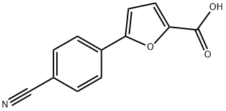 5-(4-Cyanophenyl)-furane-2-carboxylic acid Structure