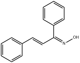 (1E,2Z)-1,3-Diphenyl-2-propen-1-one oxime,52939-95-4,结构式