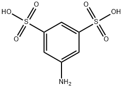 5-Amino-1,3-benzenedissulfonic acid Struktur