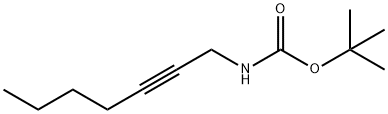 Carbamic acid, 2-heptynyl-, 1,1-dimethylethyl ester (9CI) 结构式