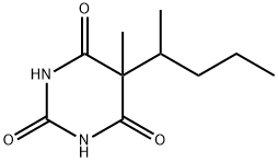 5-메틸-5-(1-메틸부틸)바르비투르산