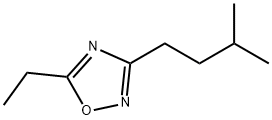 5-(クロロメチル)-3-イソペンチル-1,2,4-オキサジアゾール 化学構造式