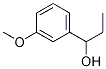 Benzenemethanol, a-ethyl-3-methoxy- Structure