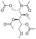 2-(Acetylmethylamino)-1-O,4-O,5-O-triacetyl-3-O,6-O-dimethyl-2-deoxy-D-glucitol Structure