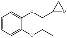 2-(2-エトキシフェノキシメチル)オキシラン 化学構造式