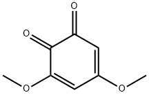 3,5-ジメトキシ-1,2-ベンゾキノン 化学構造式