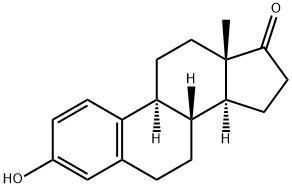 雌酮,53-16-7,结构式