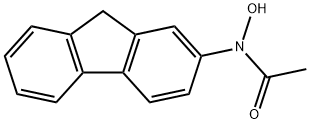 Hydroxyacetylaminofluorene Structure