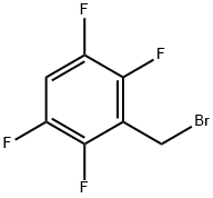 2,3,5,6-テトラフルオロベンジル ブロミド 化学構造式