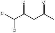 2,4-Pentanedione,  1,1-dichloro- Structure