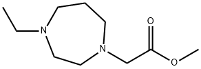 1H-1,4-Diazepine-1-aceticacid,4-ethylhexahydro-,methylester(9CI) Structure