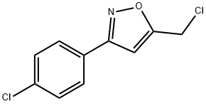 5-(CHLOROMETHYL)-3-(4-CHLOROPHENYL)ISOXAZOLE Structure