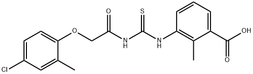 3-[[[[(4-클로로-2-메틸페녹시)ACETYL]아미노]THIOXOMETHYL]아미노]-2-메틸-벤조익산