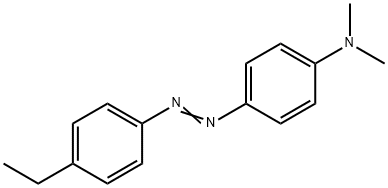 4ETHYLDIMETHYLAMINOAZOBENZENE Structure