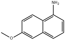 6-methoxynaphthalen-1-amine 化学構造式