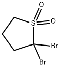 2,3-DIBROMOSULFOLANE, 53032-08-9, 结构式