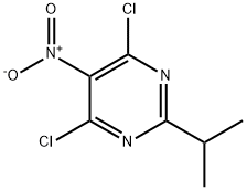 4,6-二氯-2-异丙基-5-硝基嘧啶, 53039-35-3, 结构式