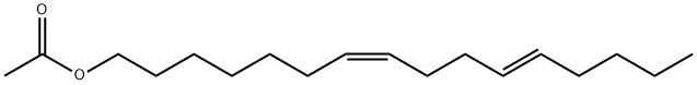 乙酸7,11-十六碳二烯-1-酯,53042-79-8,结构式